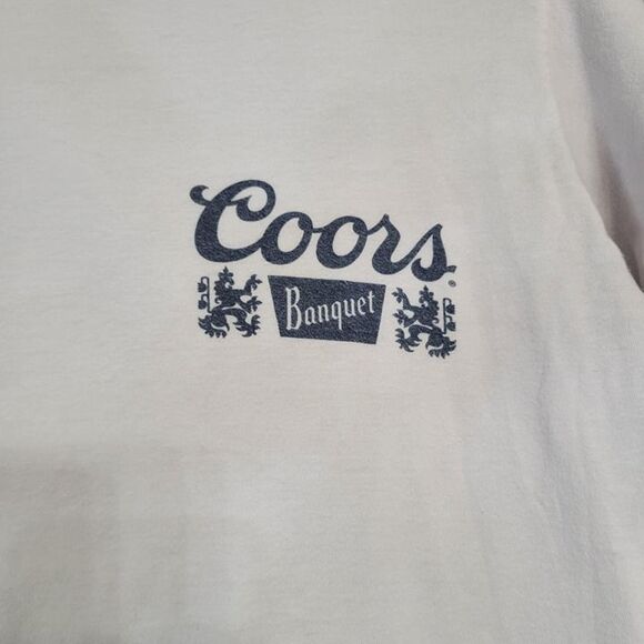 Coors Banquet Coors Golden Colorado Waterfall Graphic T-Shirt SMALL - Picture 4 of 5